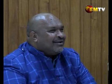 Member Elect for Moresby North West Lohia Boe Samuel Sworn-in