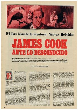 ["Las islas de la aventura V: James Cook ante lo desconocido"]