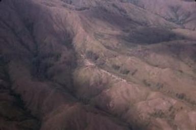 [Aerial view from Goroka to Wonenara, Papua New Guinea]