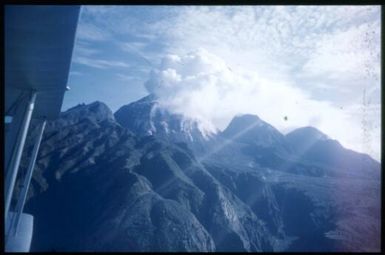 Collection of photographs and colour slides from the 1951 eruption of Mt Lamington, Papua New Guinea / Albert Speer