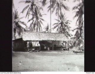 MILNE BAY, PAPUA, C.1942 - 43. NO. 37 RAAF RADAR STATION KITCHEN. (DONOR - T.G. JONES)