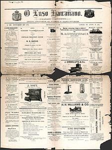 O Luso Hawaiiano November 23, 1889