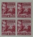 Stamps: Samoan One Penny