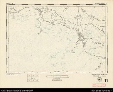 Papua New Guinea, Minj SW, Survey Index 11, 1:50 000, 1972