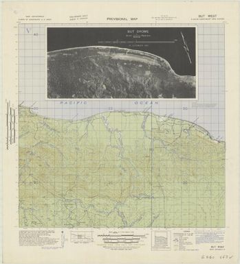 Provisional map, northeast New Guinea: But West (Sheet But West)