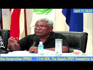 11th OEK, The Senate EPUT Committee Meeting with PPUC 4.17.23