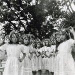 Girls of the Papenoo Boarding school : children's dance