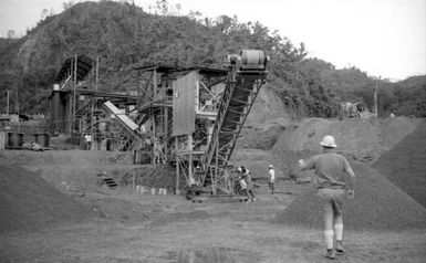 Copper mine under development at Panguna, Bougainville Island, Papua New Guinea, approximately 1968, 2 / Robin Smith