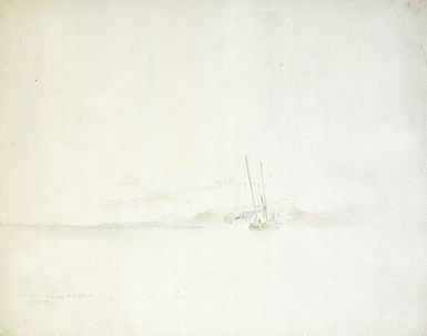 Sketch of Coral Haven - Louisiade Archipelago, June 27 1849