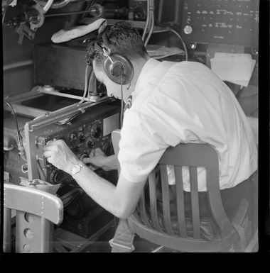 James Delaney (Radio Operator), Qantas Catalina flying boat service from Suva, Fiji, to Sydney, Australia