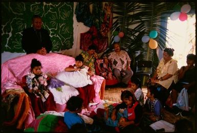 Ear piercing ceremony, Lakepa, Niue