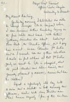 Letter from Warren Johnston to Bobby [Letter 459]