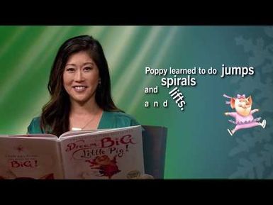 Kristi Yamaguchi reads from Dream Big Little Pig | PBS HAWAIʻI: GET CAUGHT READING