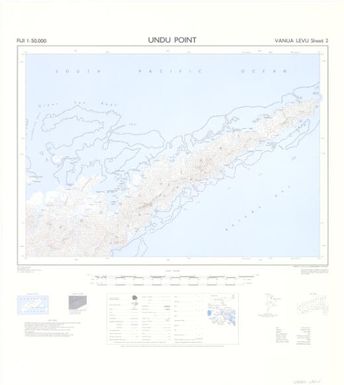 Fiji 1:50,000: Undu Point (Sheet Vanua Levu 2)