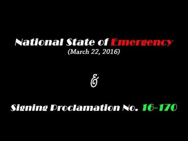 Presidential Press Conference (3/23/16)