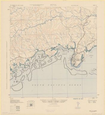 Fiji Islands, (Viti Levu), 1:62,500: Suva (Sheet 67)