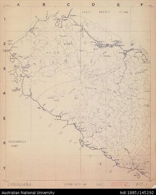 Solomon Islands, Choiseul, (Lauru), Series: Sketch, Sheet 1, 1968?, 1:50 000