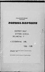 Patrol Reports. Gulf District, Kerema, 1928-1929