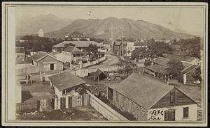 View in Honolulu taken from the old premises