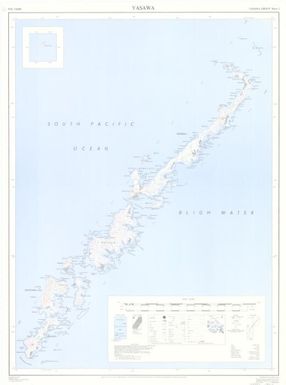 Fiji 1:50,000: Yasawa (Sheet Yasawa 1)