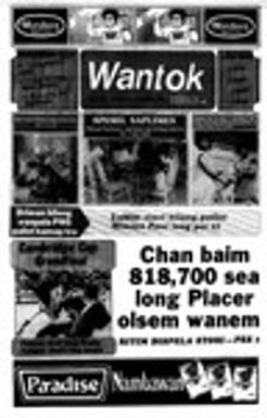 Wantok Niuspepa--Issue No. 0643 (October 16, 1986)