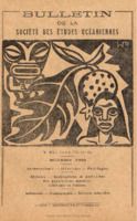 Bulletin de la Société des Études Océaniennes numéro 85