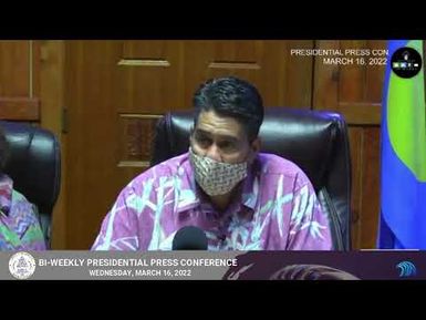 Bi-Weekly Presidential Press Conference (March 16, 2022)