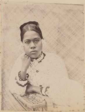 Majuro woman, 1886