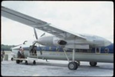 Airplane at Momote, Manus Island