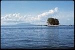 Distant view of small island