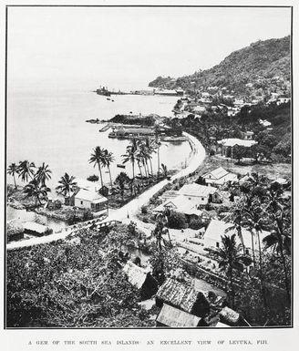 A gem of the South Sea island: an excellent view of Levuka, Fiji