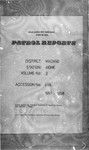 Patrol Reports. Madang District, Aiome, 1957 - 1958