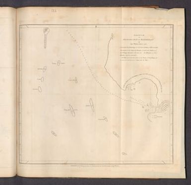 Sketch of Maloza Bay on Basseelan by Capt: Walter Alves 1764