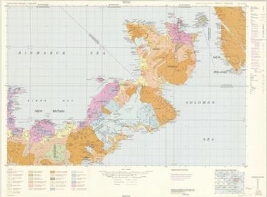 Papua New Guinea 1:500 000 terrain (Sheet PNG 14)