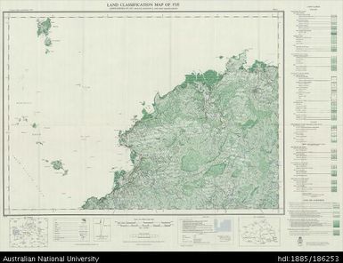 Fiji, Land Classification Map of Fiji, North-western Viti Levu, Malolo, Mananuca and part Yasawa Group, Sheet 4, 1961, 1:126 720