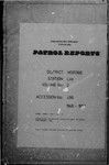 Patrol Reports. Morobe District, Lae, 1948 - 1953