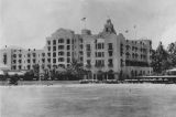 Royal Hawaiian Hotel at Waikiki Beach, Hawaii.