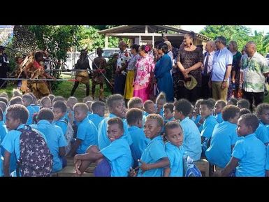 DPM flying the flag for Aotearoa New Zealand in the Pacific.