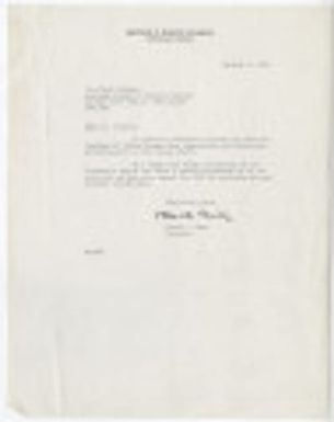 Letter from Peter H. Buck to Clark Wissler
