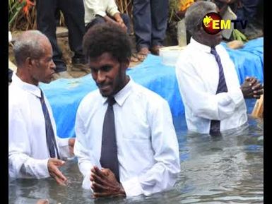 NORTH FLY MASS BAPTISM