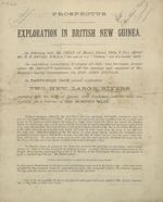 Prospectus : exploration in British New Guinea