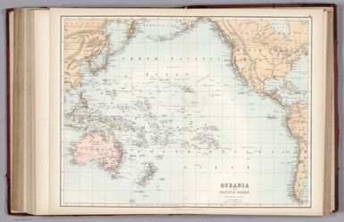 Oceania and Pacific Ocean.