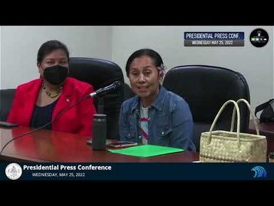 Presidential Press Conference (May 25, 2022)