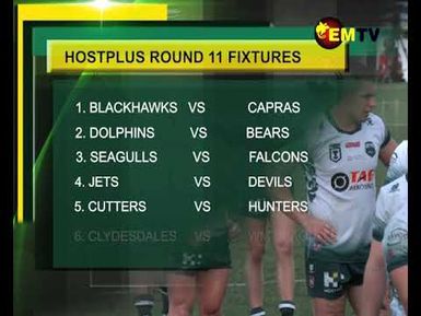 HOSTPLUS ROUND 11 FIXTURES