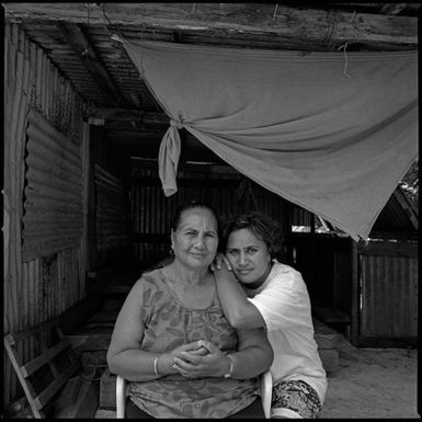 Ngatokorima Rasmussen and her daughter Vaine-Iriano Wichman frame 3