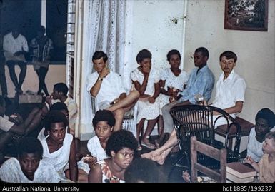 Nurses and doctors at our house, Paton Memorial Hospital