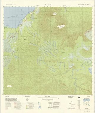 Papua New Guinea, 1:50,000 topographic survey: Mululus (Sheet 8986 IV)