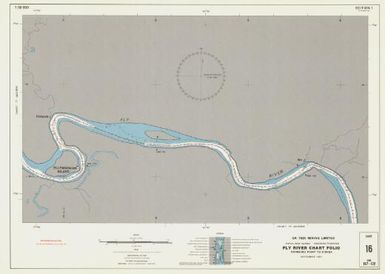 Fly River chart folio Korimoro Point to Kiunga navigation charts : hydrographic survey of the Fly River, Papua New Guinea - Western Province (16)