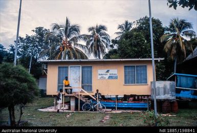 Solomon Islands - The Solomon Airlines main office in Gizo