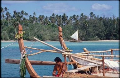 Boats, ocean and palms